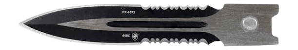 TEMP L3-BR-43-1 LRG G3 ZINC BLK RUBBER DAGGER SER