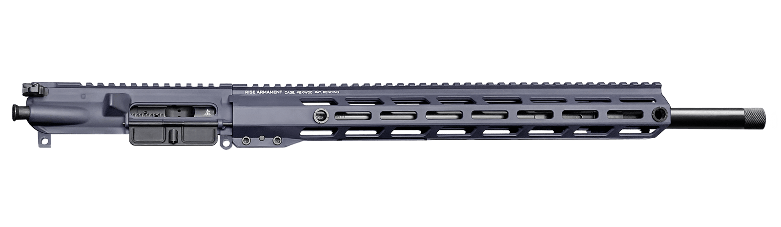 Rise Armament RA6ARCCUGRY18 Upper Receiver 6 ARC 18" Grey Cerakote Barrel Aluminum