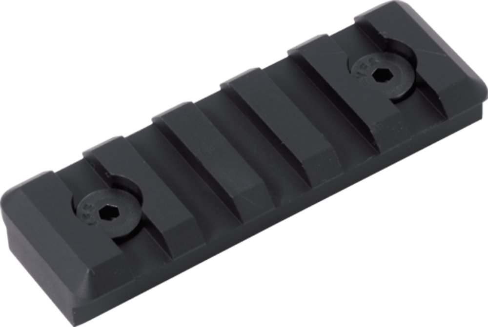 Timber Creek Outdoors M5SPRBL M-LOK 5 Slot Picatinny Rail Black Anodized