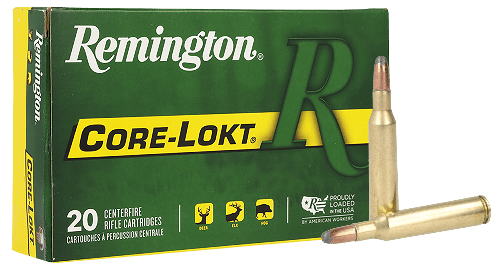 Remington Ammunition 28335 257Roberts 117gr Core-Lokt Soft Point 20 Per Box/10 Case