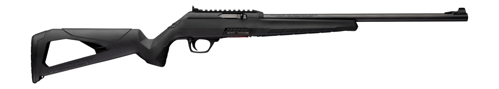 Winchester Repeating Arms 521169102 Wildcat Shadow 22 LR 10+1 16.50" Matte Blued Button-Rifled Barrel, Black Polymer Receiver w/Picatinny Rail, Black Fixed Polymer Stock, Ambidextrous