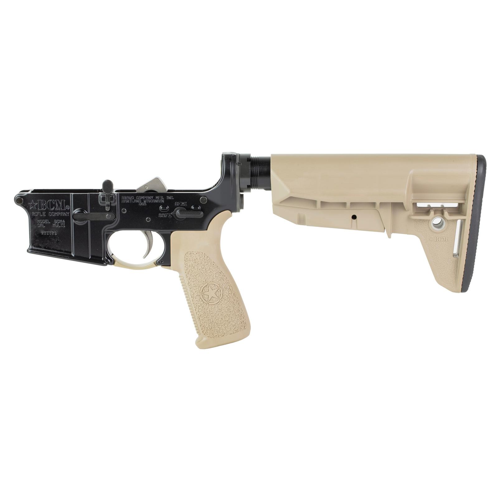BCM CMPLT LWR W/SOPMOD 2 WB FDE BLEM