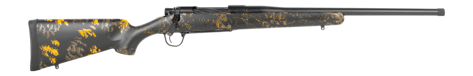 Christensen Arms 8010135500 Mesa FFT Buckmasters Full Size 6.5 PRC 22" Black Cerakote Match Grade Threaded Barrel, Black Cerakote Stainless Steel Drilled & Tapped Receiver, Black w/Orange Sporter FFT
