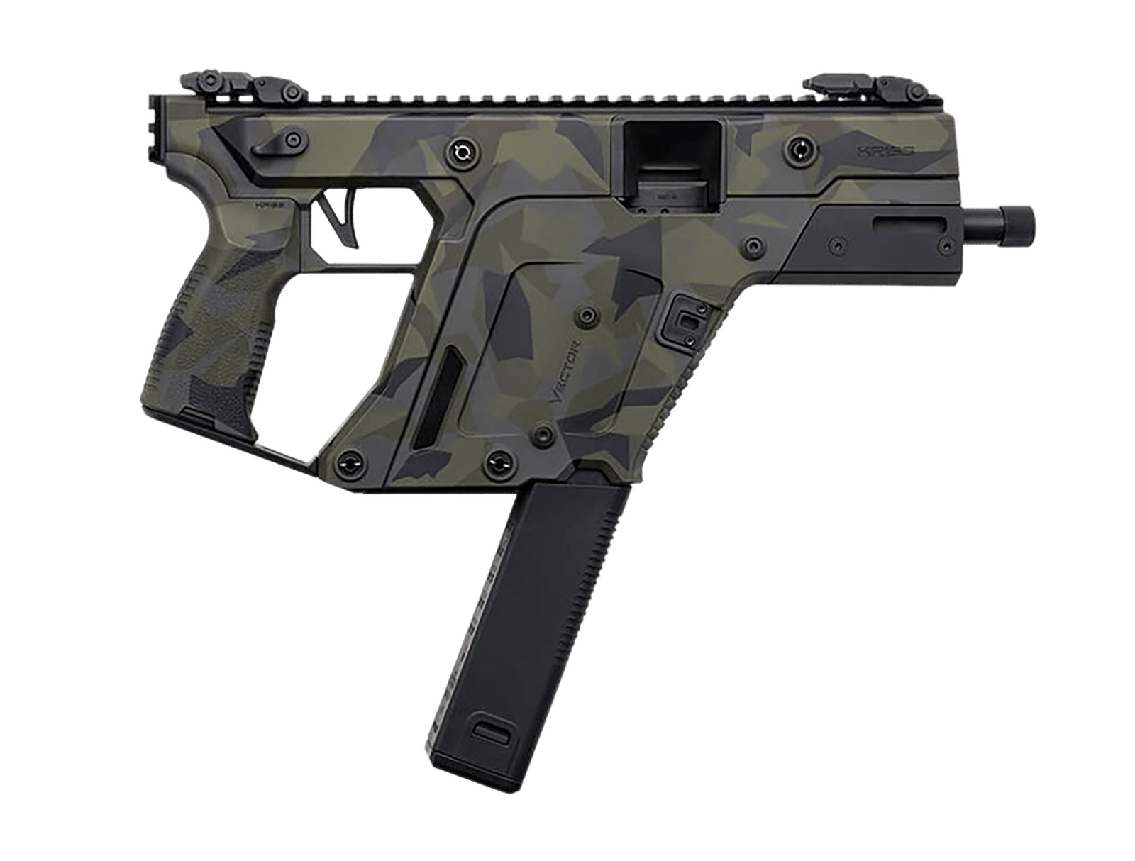 Kriss USA KV103PWD00 Vector SDP Gen3 10mm Auto 33+1 5.50" Black Nitride Threaded Barrel, M-LOK Handguard, Picatinny Rail Receiver & Rear, Black Polymer Grip, Ambidextrous, Glock Mag Compatible