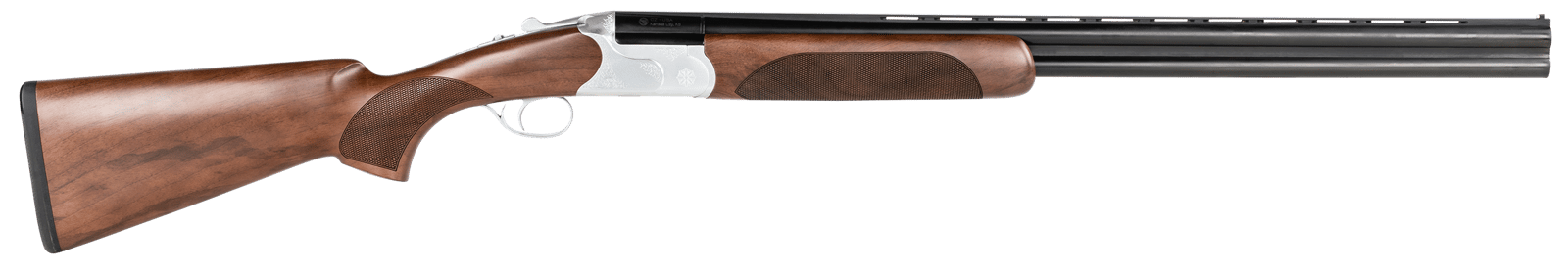 CZ-USA 06471 Redhead Premier 12 Gauge 3" 2rd 28" Gloss Black Chrome Barrel, Silver Satin Chrome Metal Finish, Turkish Walnut Stock Includes 5 Chokes