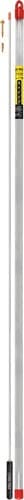 PRO SHOT STAINLESS 1PC RIFLE CLEANING ROD 48" .50CAL W/JAG