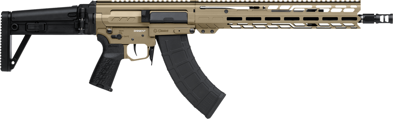 CMMG 86A7F0B-CT DISSENT MK4 762X39 14.3 PW COYTAN