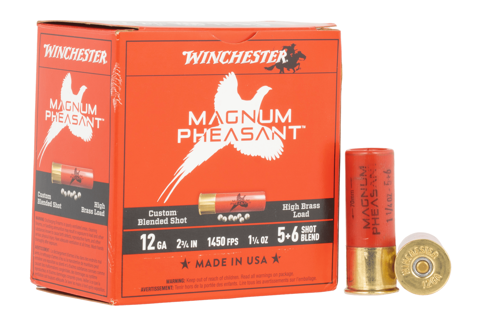 WIN MP1256 12G 2-3/4" 5&6 MAG PHS 1-3/8 25/10