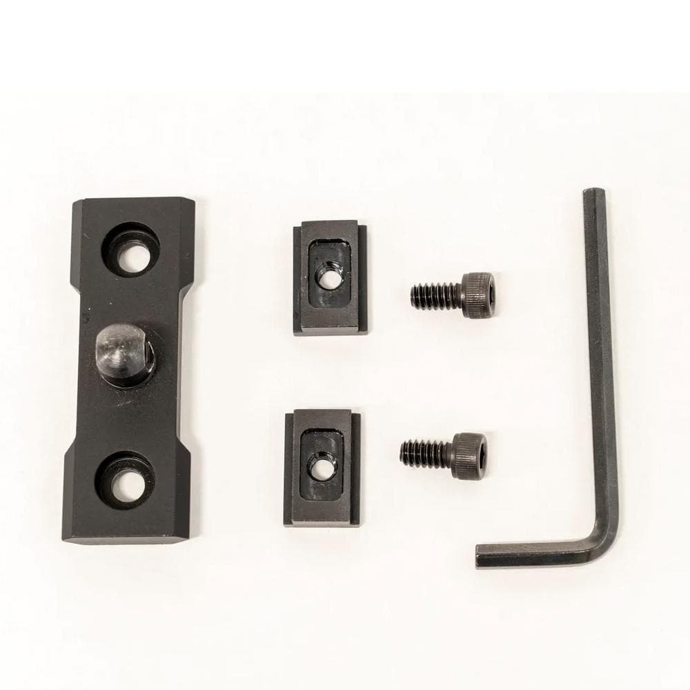Grovtec Anschutz T-Nut Rail Adaptor Set Black