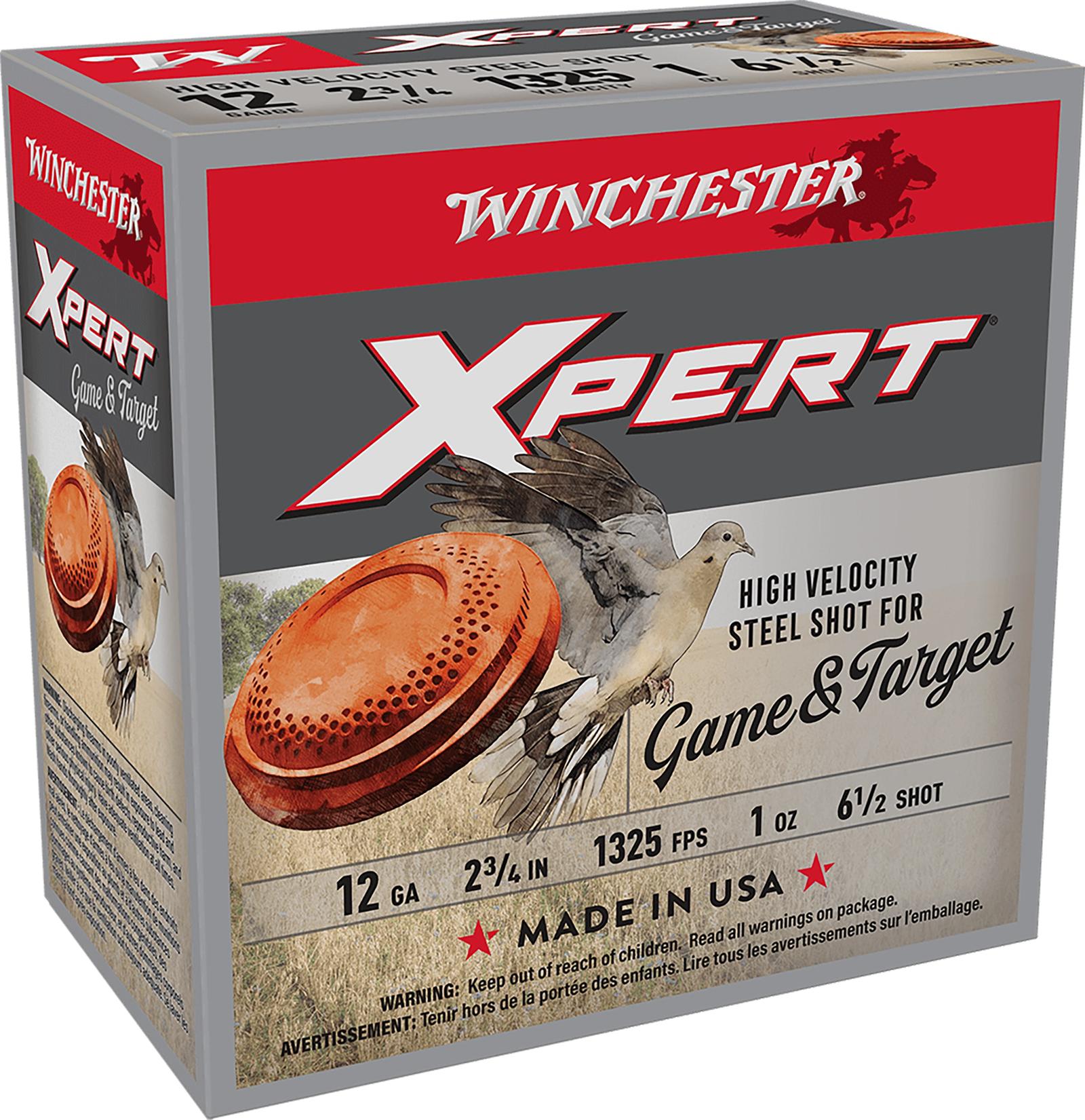 Winchester Ammo WE12GT65 Super X Xpert High Velocity 12Gauge 2.75" 1oz 6.5Shot 25 Per Box/10 Case