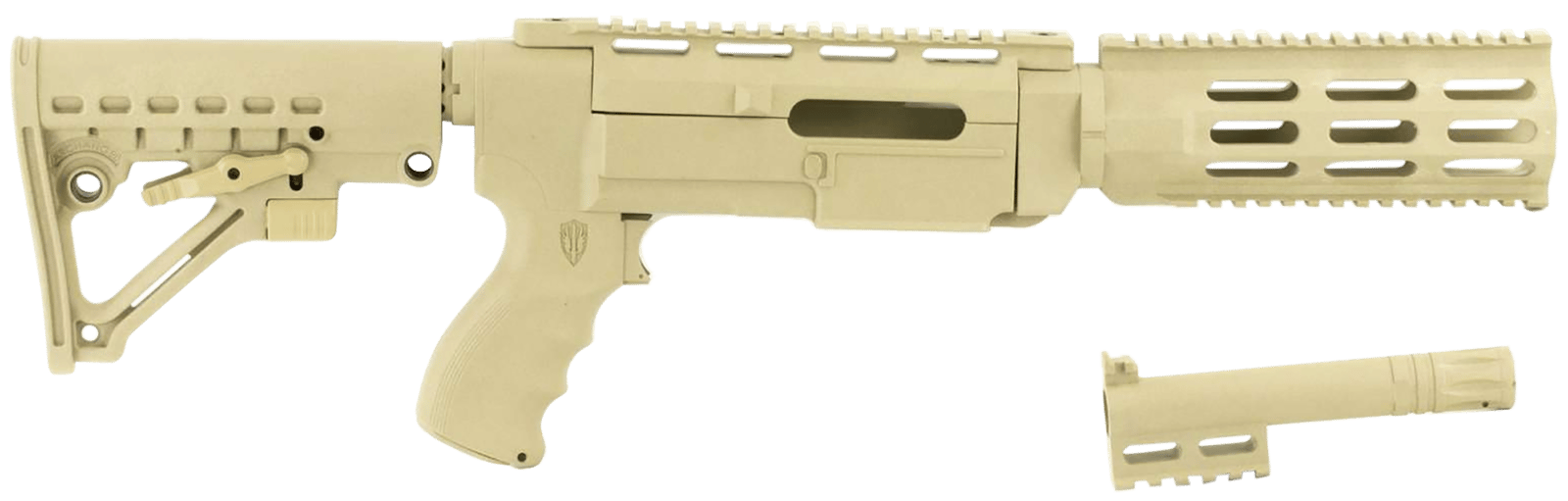 Archangel AA556RDT AR-15 Style Conversion Stock Desert Tan Synthetic 6 Position for Ruger 10/22