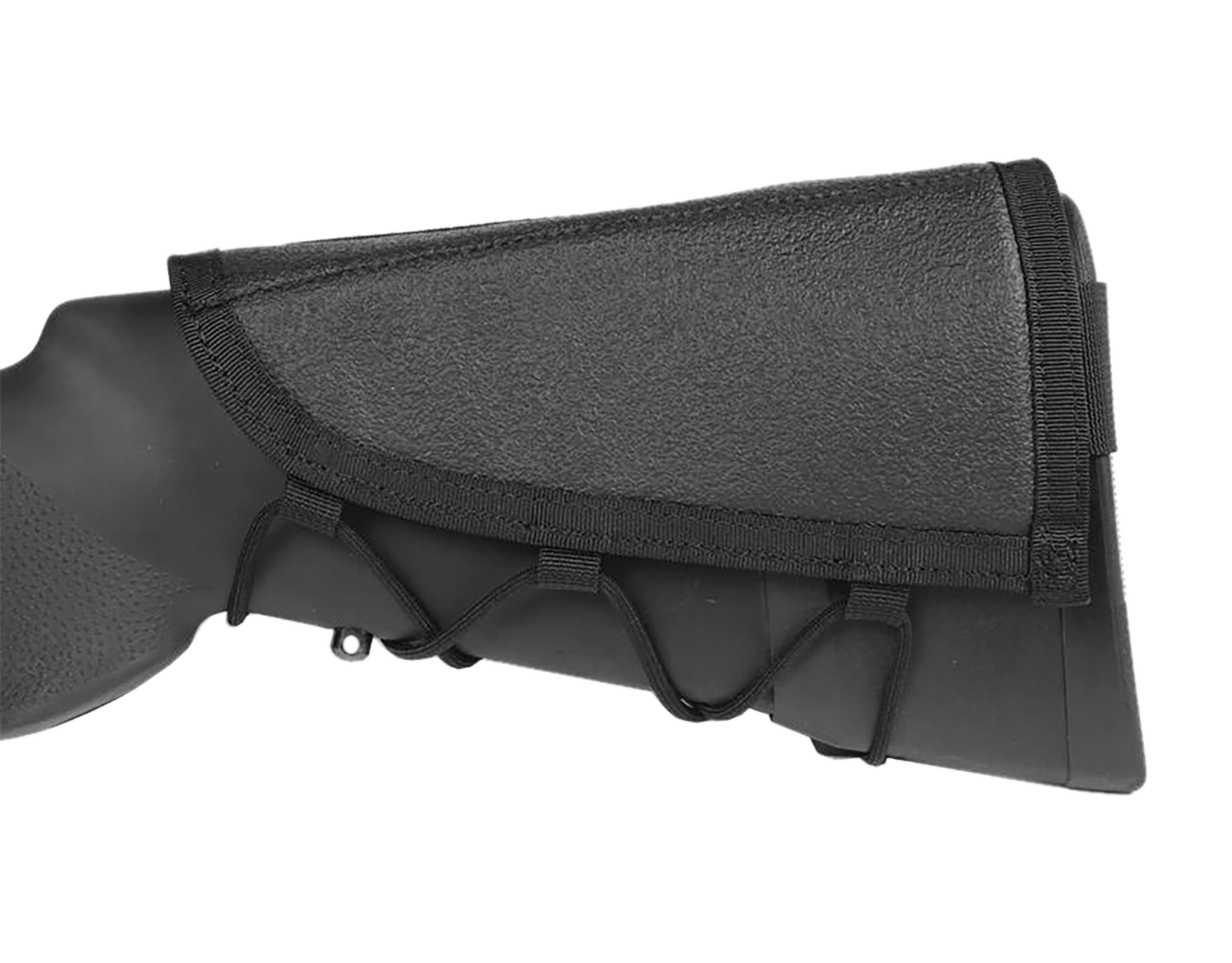 Blackhawk 90CP02BK Ammo Cheek Pad Black Nylon 5rd Rifle Buttstock Mount