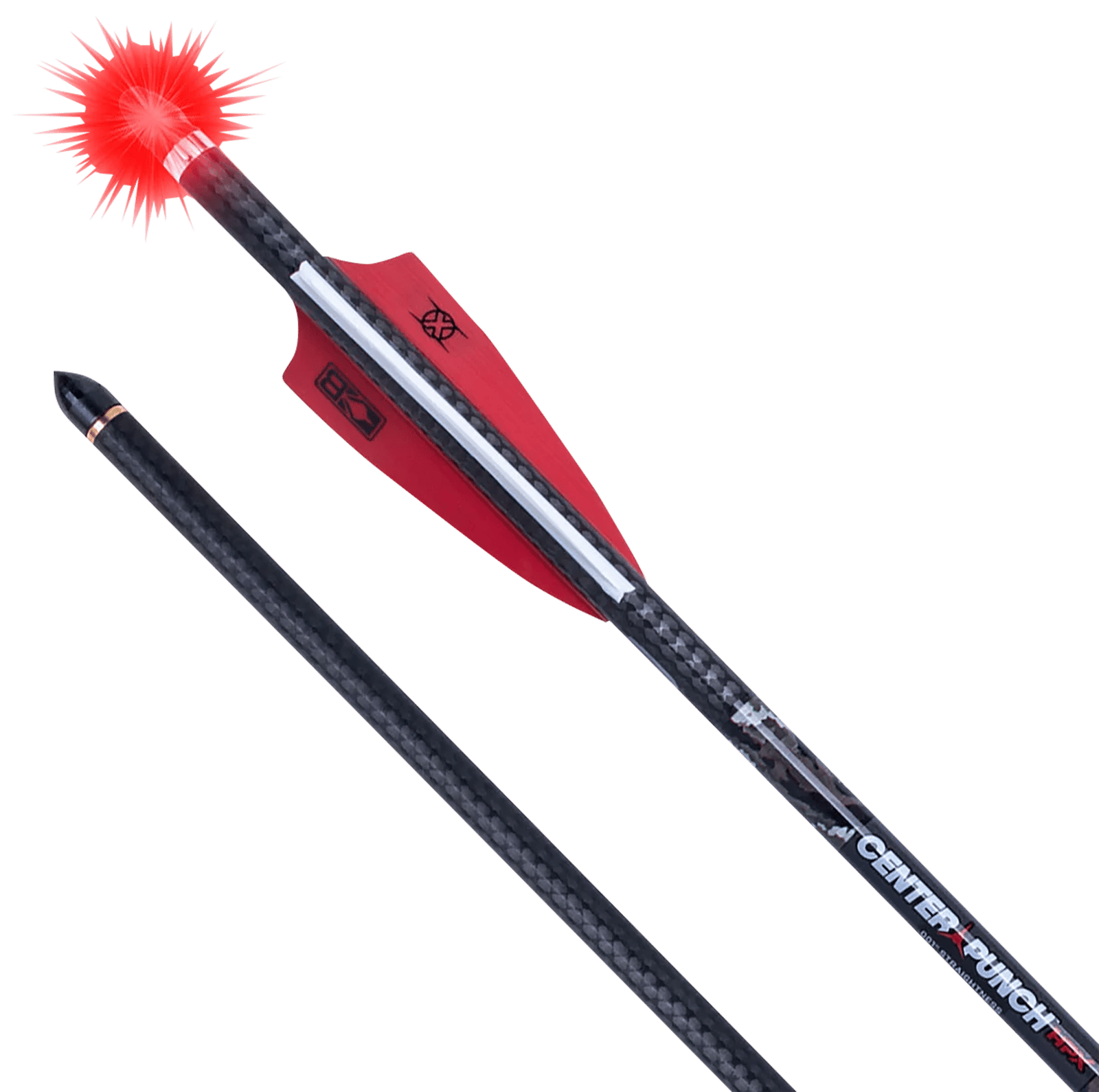 Tenpoint HEA7793 CenterPunch HPX Alpha Blaze Carbon 20" .001 Straightness Red