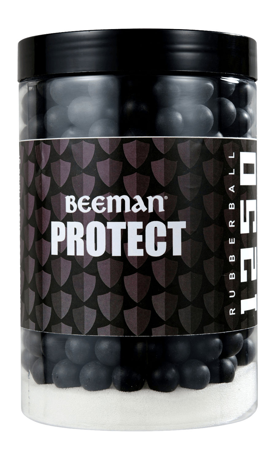 BEE 1250 RUBBER BALLS .50 500CT BLK