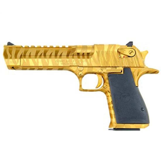 MR DESERT EAGLE 44MAG 6 TITANIUM GOLD TIGER