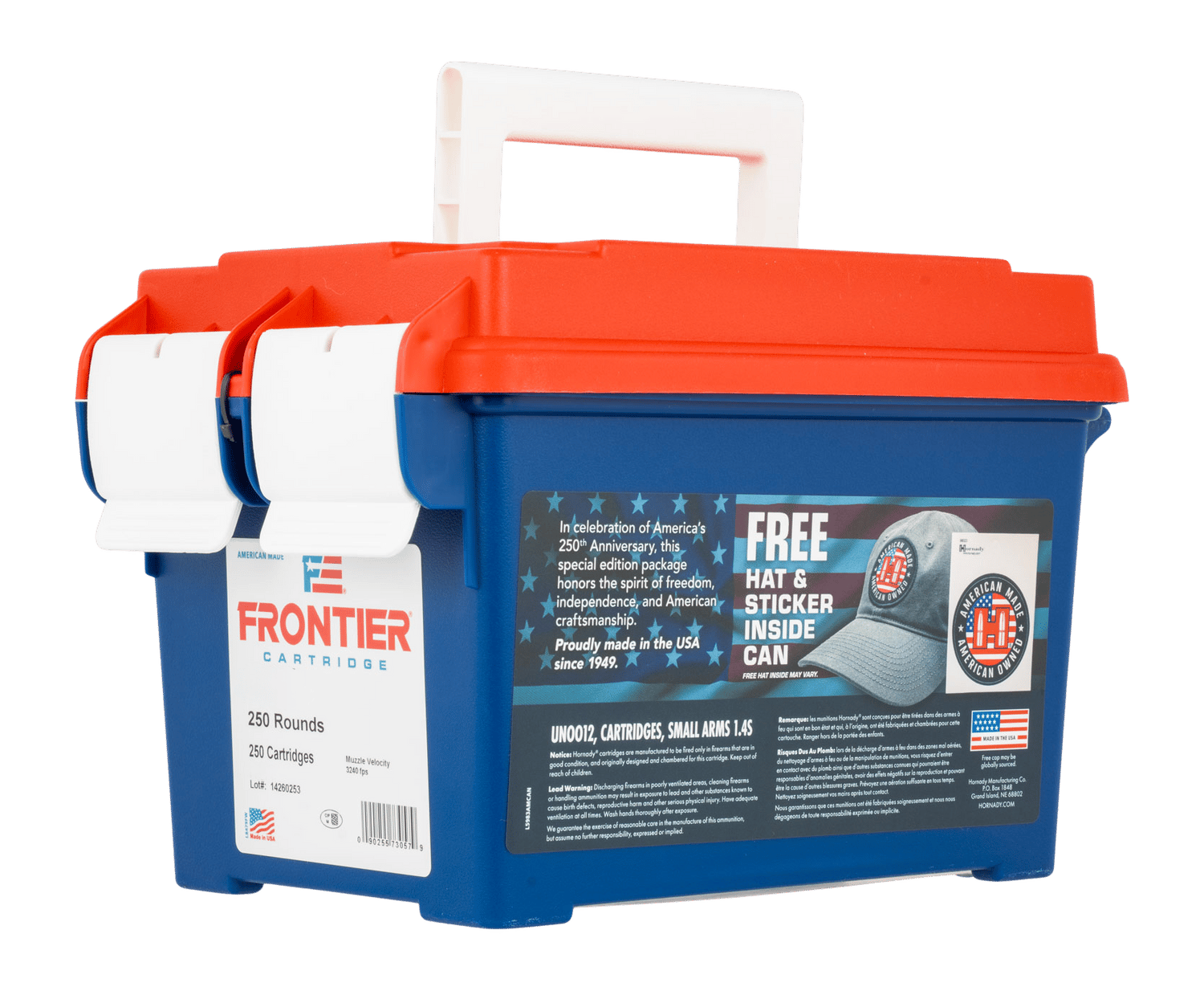 FRONTIER FR604 5.56 NATO 55 FMJ 250/2