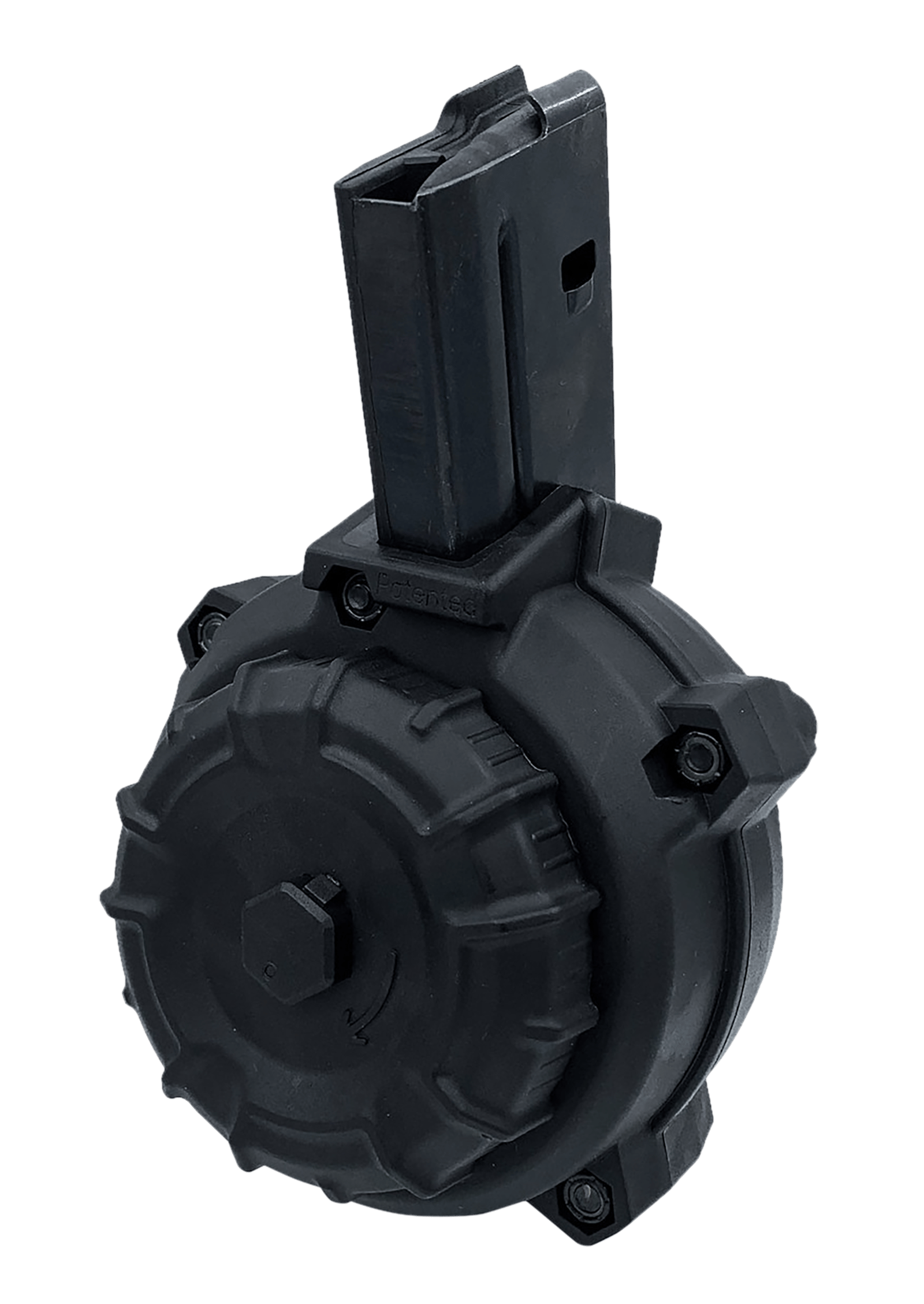 ProMag DRMA108 50rd Drum 6.8 SPC Fits AR-15 Black DuPont Zytel Polymer
