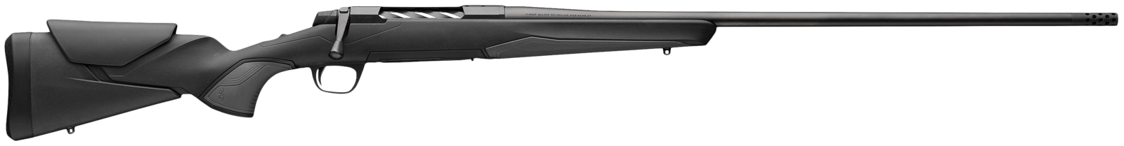 Browning 036003224 X-Bolt 2 Hunter Full Size 270 Win 4+1 22" Matte Blued Threaded Sporter Barrel, Blued Drilled & Tapped Steel Receiver, Adj Vari-Tech Black Synthetic Stock, Thread Protector