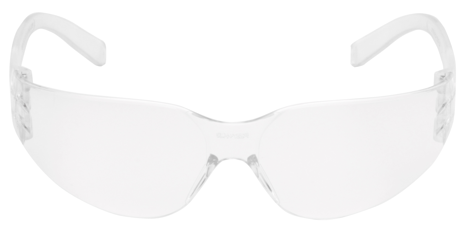 Pyramex S4110S Intruder Glasses Adult Clear Lens Polycarbonate Clear Frame 12 Pack