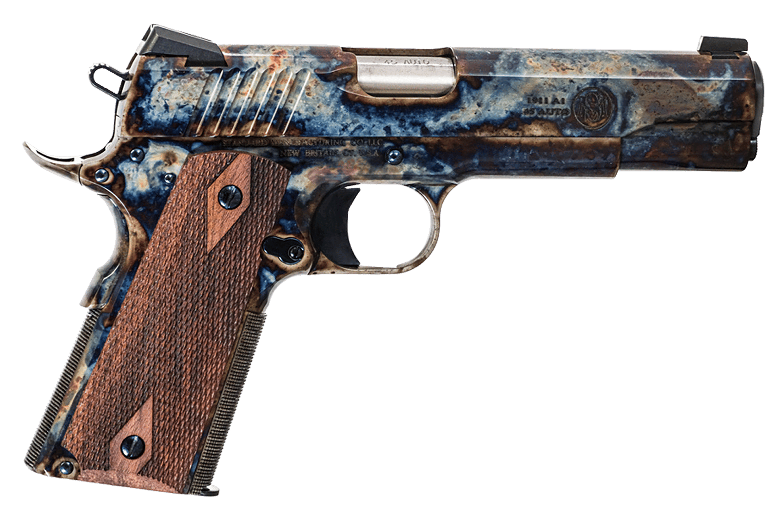 STD 1911CC 1911 45A 5" CASE COLORED
