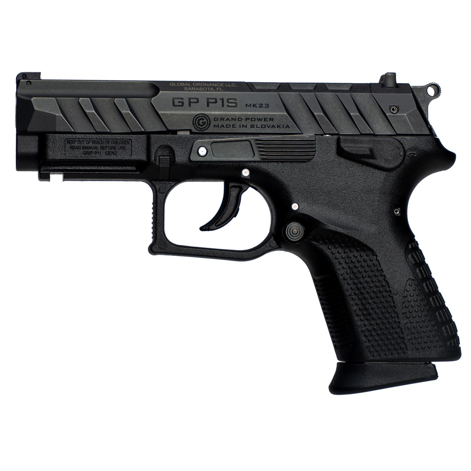 GPWR P1S 9MM MK23 3.66" 12RD BLACK