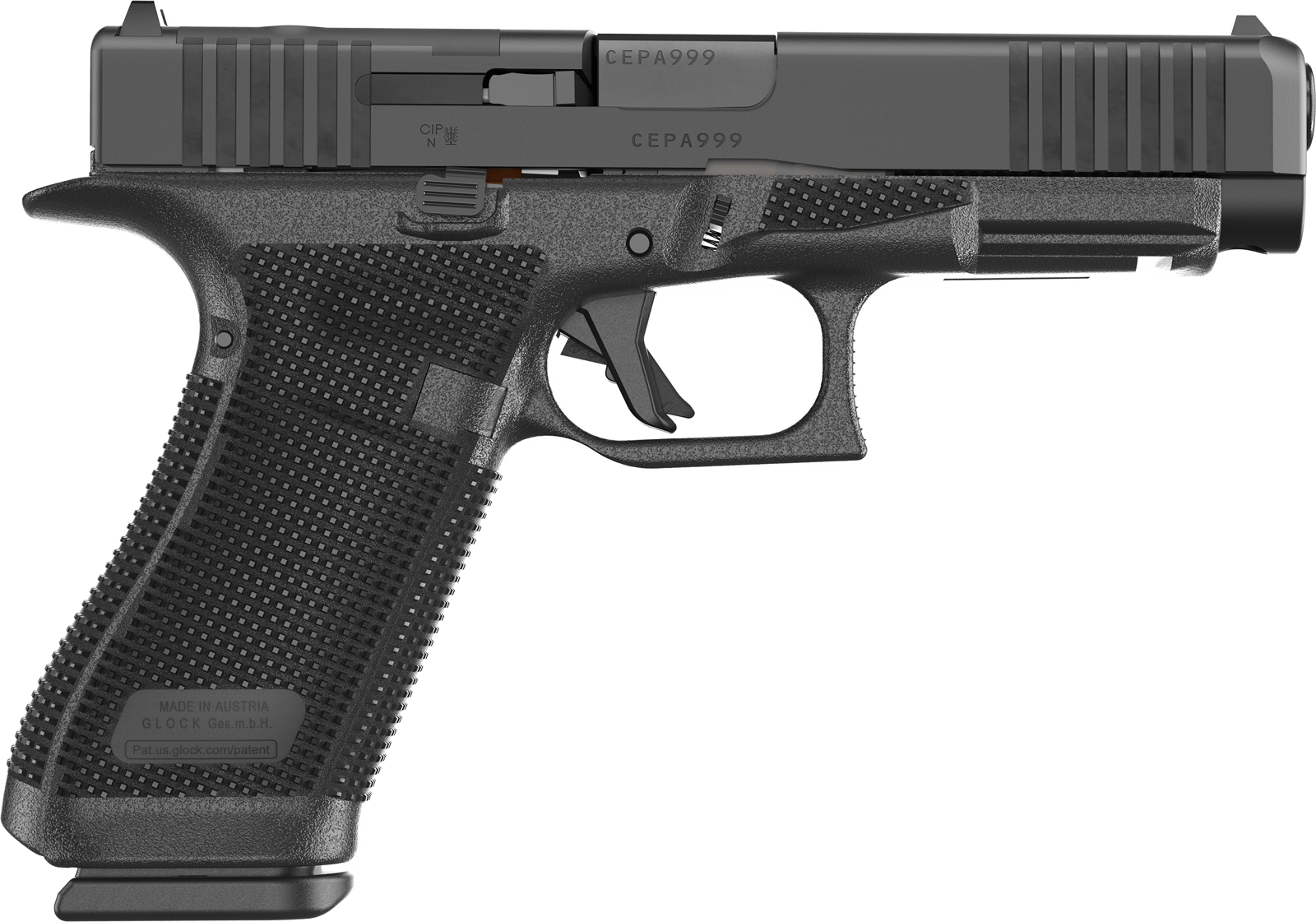 GLK P61750203 G17 9MM G6 ORS FXD 17R