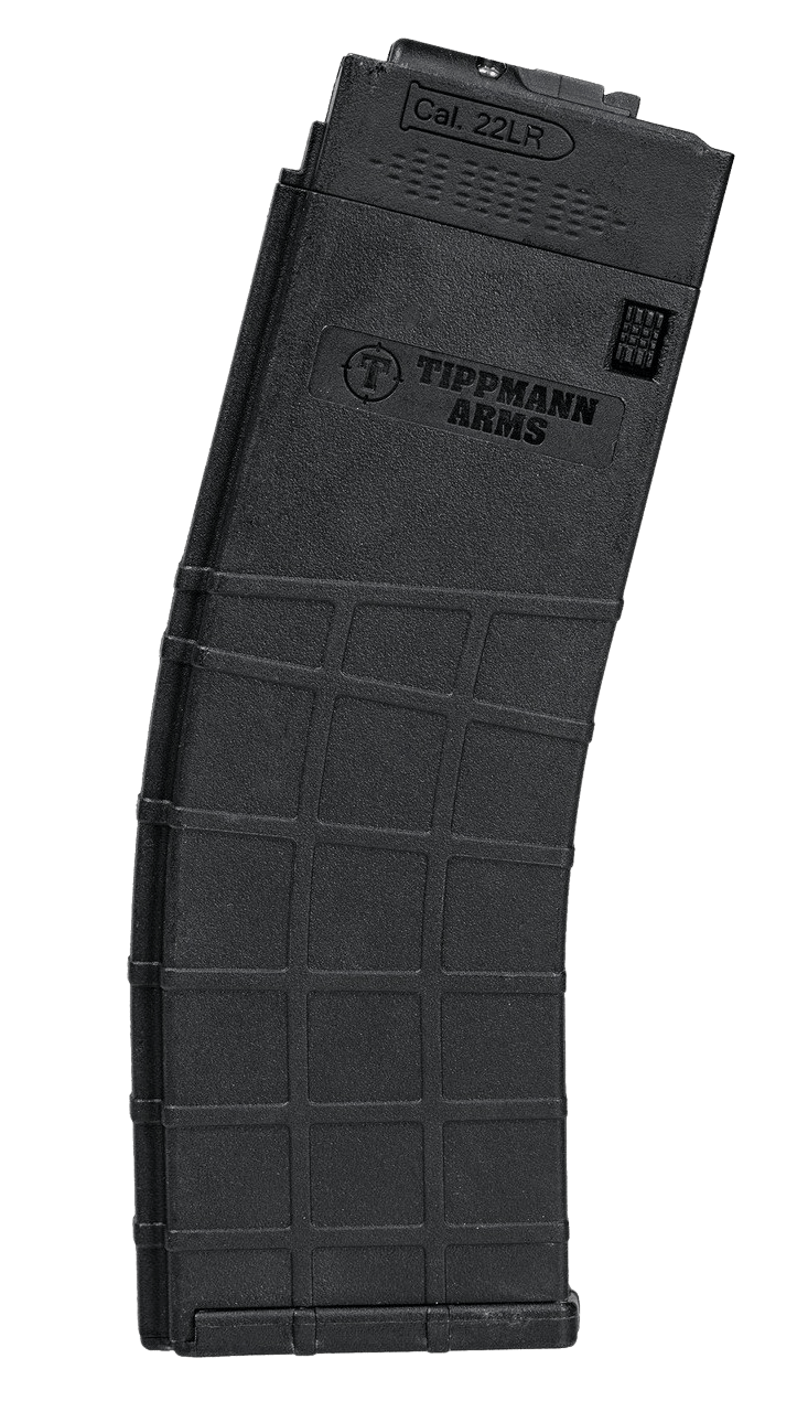 Tippmann Arms A201040 M4-22 25rd 22 LR, Black Steel