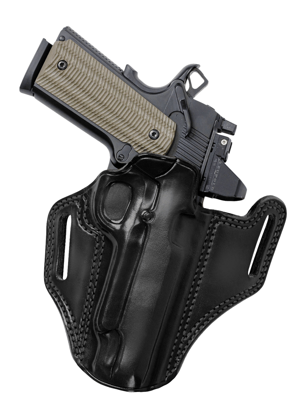 GALCO CM2-266RB 1911 4 1/4IN W/WO RED DOT BLK