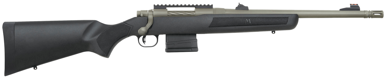 Mossberg 28209 MVP 7.62 NATO 10+1 16.25" Tungsten Gray Cerakote Threaded Barrel Tungsten Gray Cerakote Steel Receiver, Black Synthetic Stock