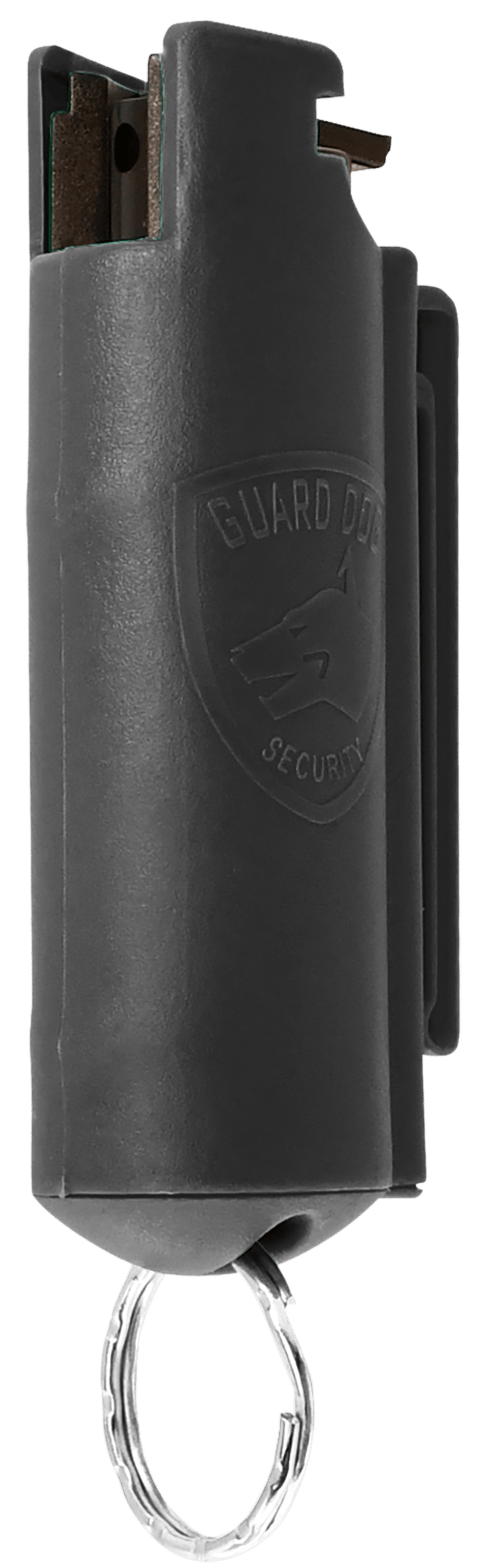 SKYLINE USA INC PSGDKCBK Pepper Spray Keyring Range 16 ft 0.50 oz Black