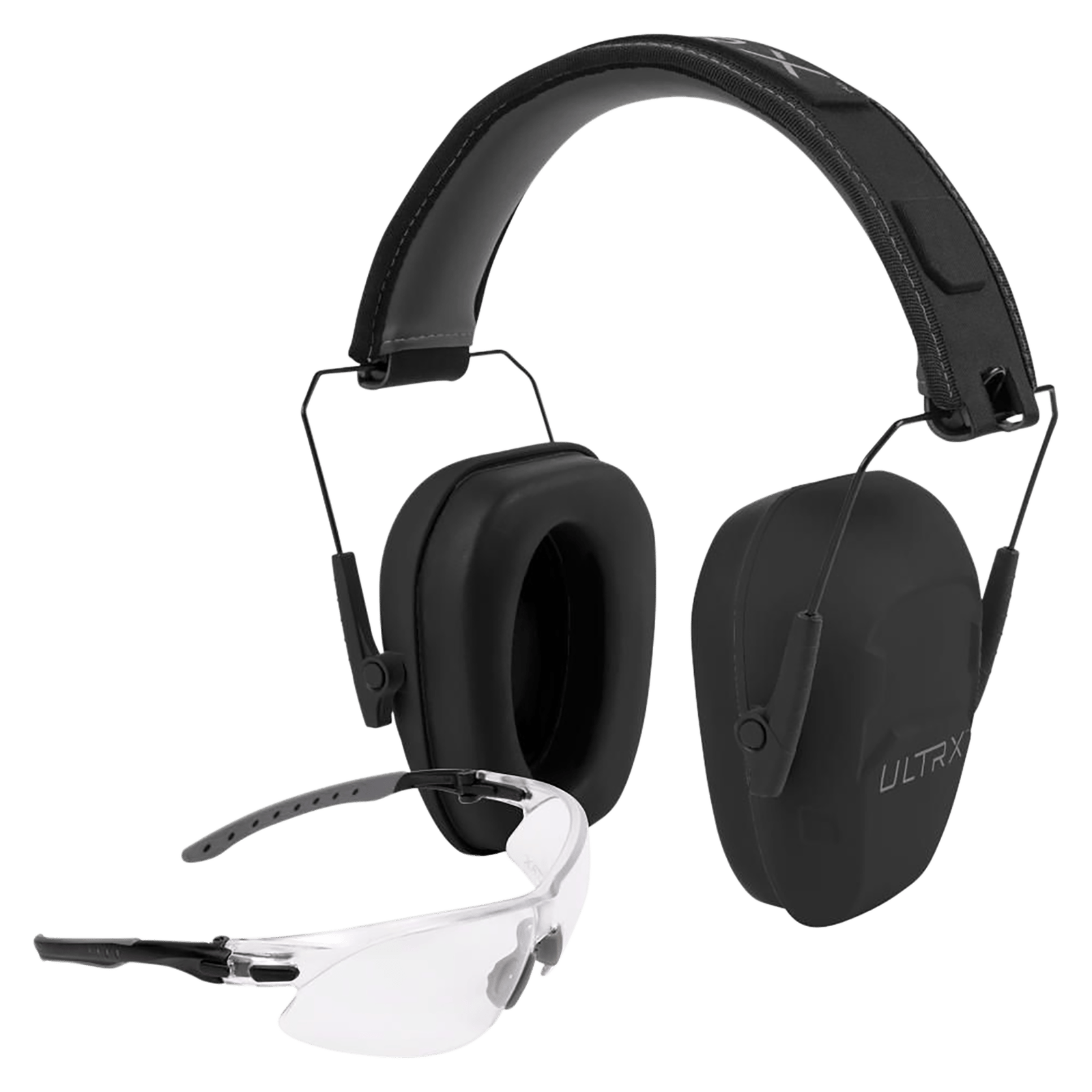 Allen 4157 Shield Ear & Eye Protection Combo 23 dB Gray
