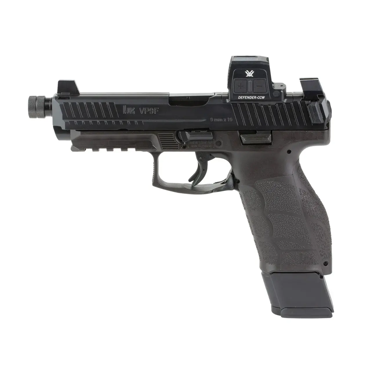 HK VP9A1 F TACT 9MM 5.12" 20RD VORTX
