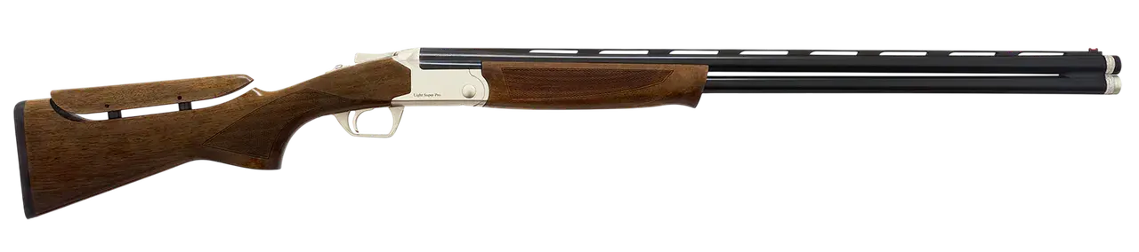 Silver Eagle Arms LSP1230 Light Super 12 Gauge 3" 2rd 30" Black Over/Under Vent Rib Barrel, Black Steel Receiver, Fixed Walnut Stock