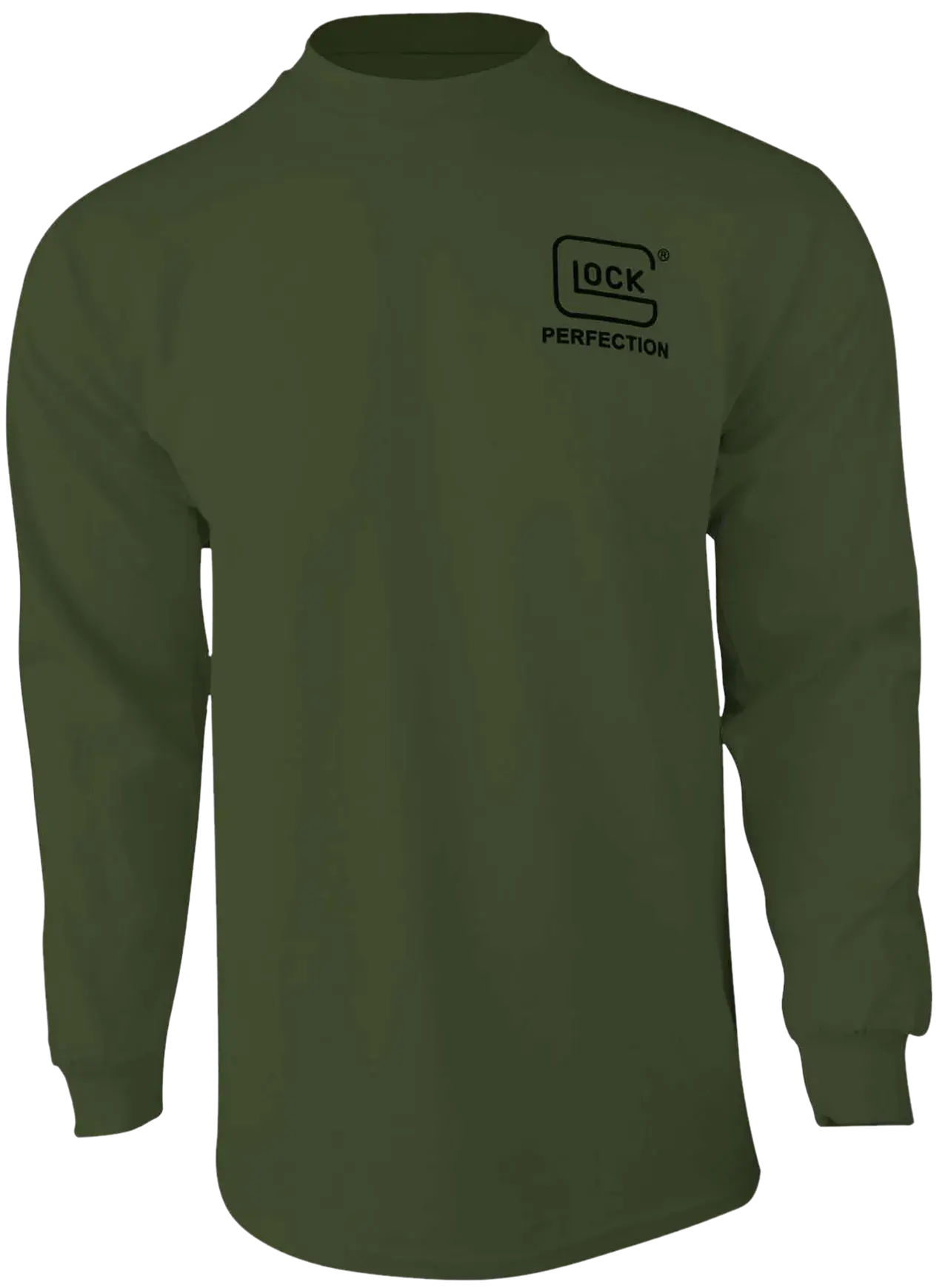 Glock AP96070 Born In Austria Military Green Pre-Shrunk Cotton Long Sleeve 3XL