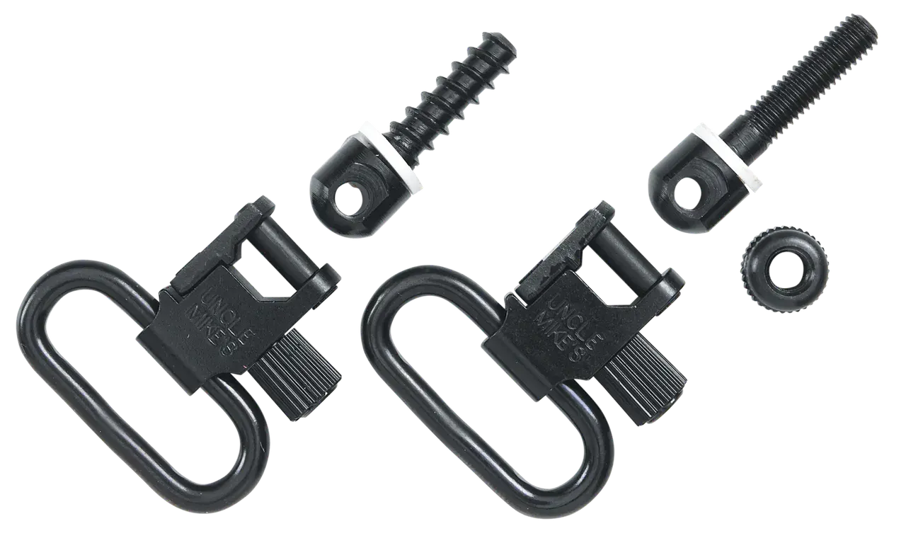 Uncle Mike's MO10022 Super Swivel Quick Detach 115 Tri-Lock Nickel 1"
