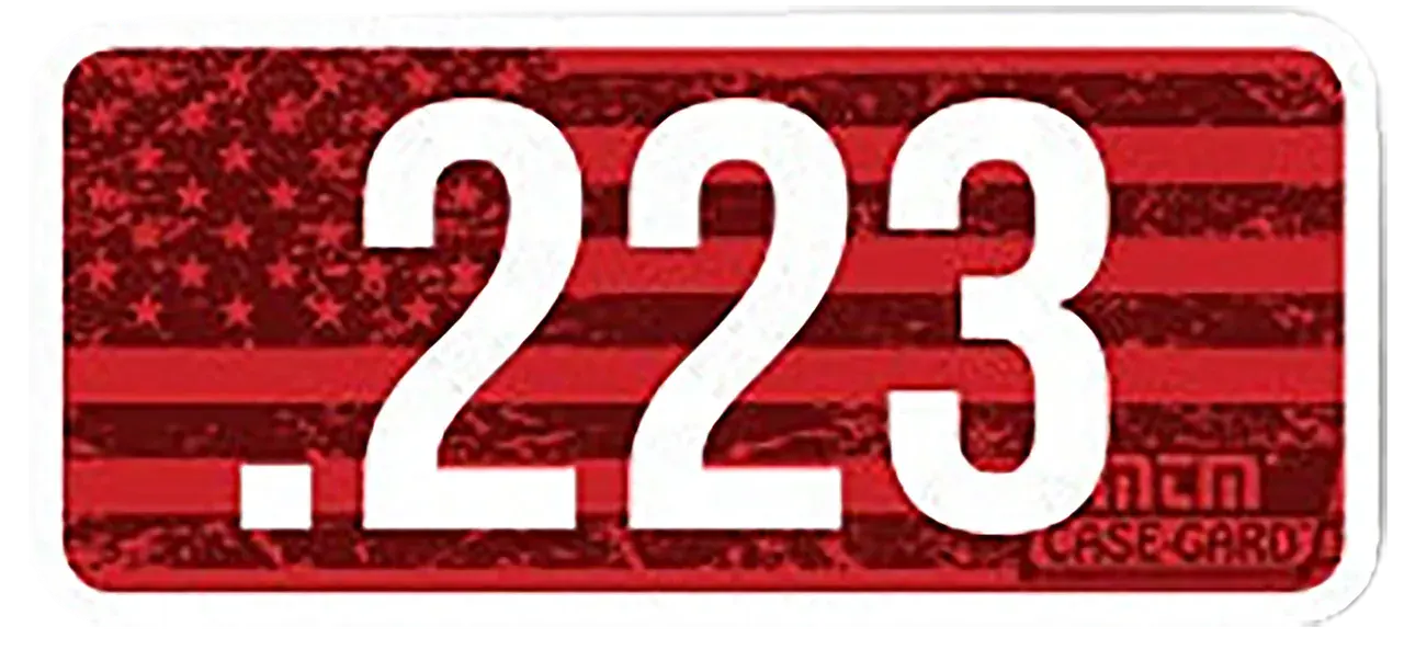 MTM Case-Gard CL223 Ammo Caliber Labels