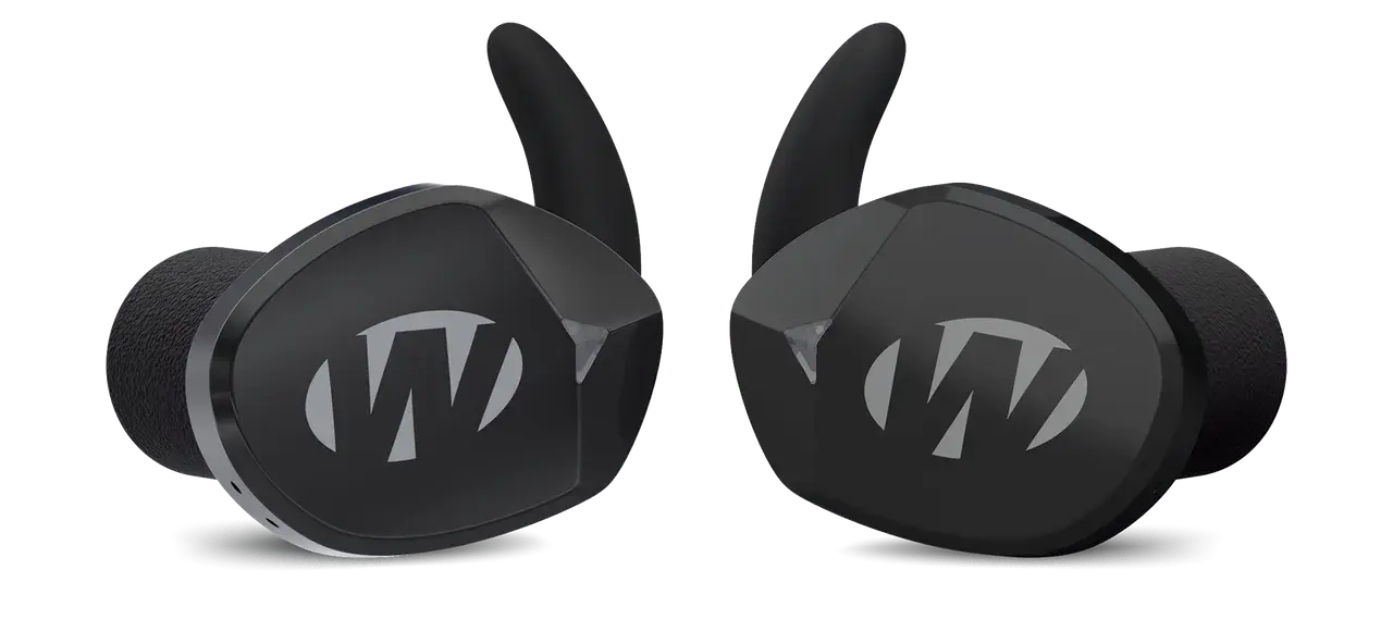 Walker's GWPSLCR2BT Silencer 2.0 Bluetooth In The Ear Black Polymer
