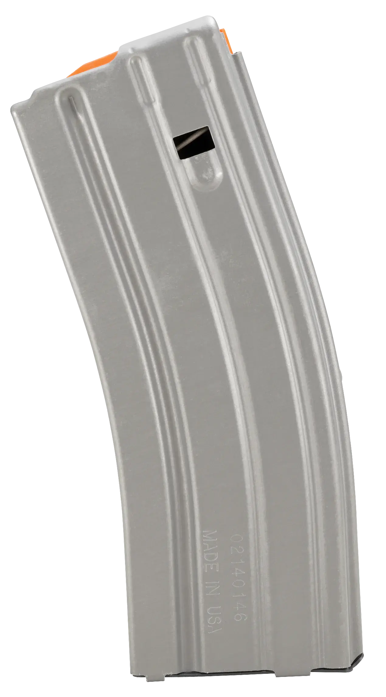 DuraMag 3023002178CPD Speed 30rd 223 Rem/300 Blackout/5.56x45mm NATO for AR-15 Gray w/ Orange Follower Detachable