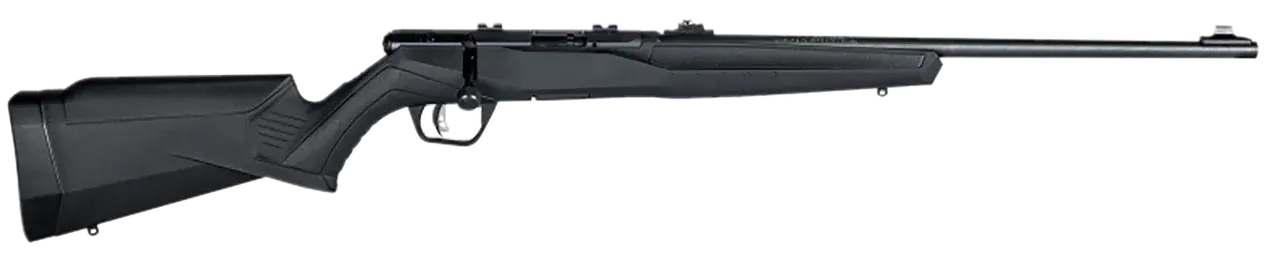 Savage Arms 70200 B Series F Full Size 22 LR 10+1 21" Matte Black Button Rifled Barrel, Matte Black Drilled & Tapped Carbon Steel Receiver, Matte Black Fixed Synthetic Stock, Right Hand