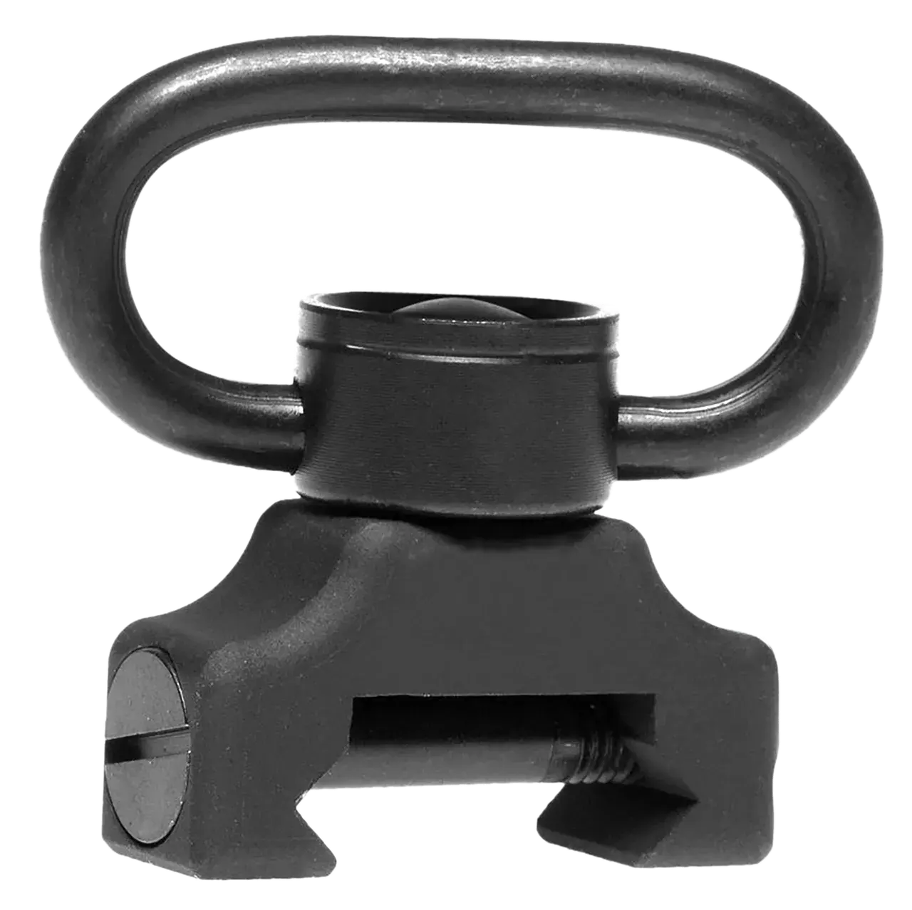 Troy Ind SMOUPBS00BT00 QD360 Mount With Swivel Push Button Black Steel