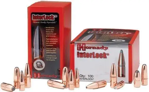 Hornady InterLock Bullets 6.5mm .264" 140 gr SP 100/ct