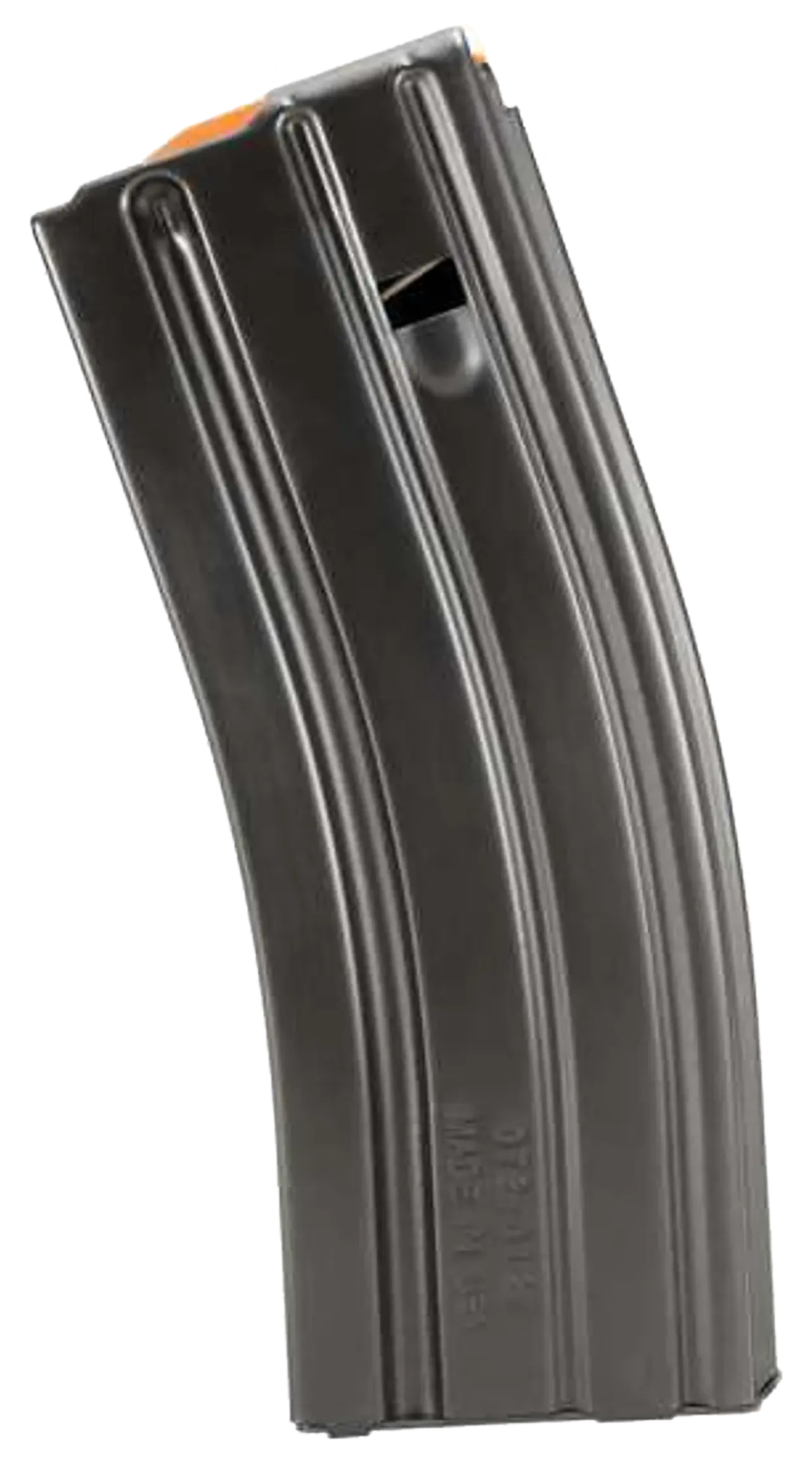DuraMag 3023041178CPDL10 SS 10rd 223 Rem/5.56x45mm NATO for AR-15 Black w/ Orange Follower Detachable