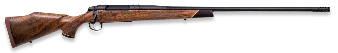 Weatherby 3WASD306SR6B 307 Adventure SD Full Size 30-06 Springfield 4+1 28" Black Cerakote Fluted Threaded Barrel, Graphite Black Cerakote Drilled & Tapped Stainless Steel Receiver, Fixed Walnut Stock
