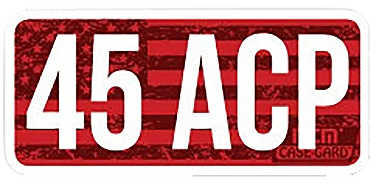 MTM Case-Gard CL45ACP Ammo Caliber Labels