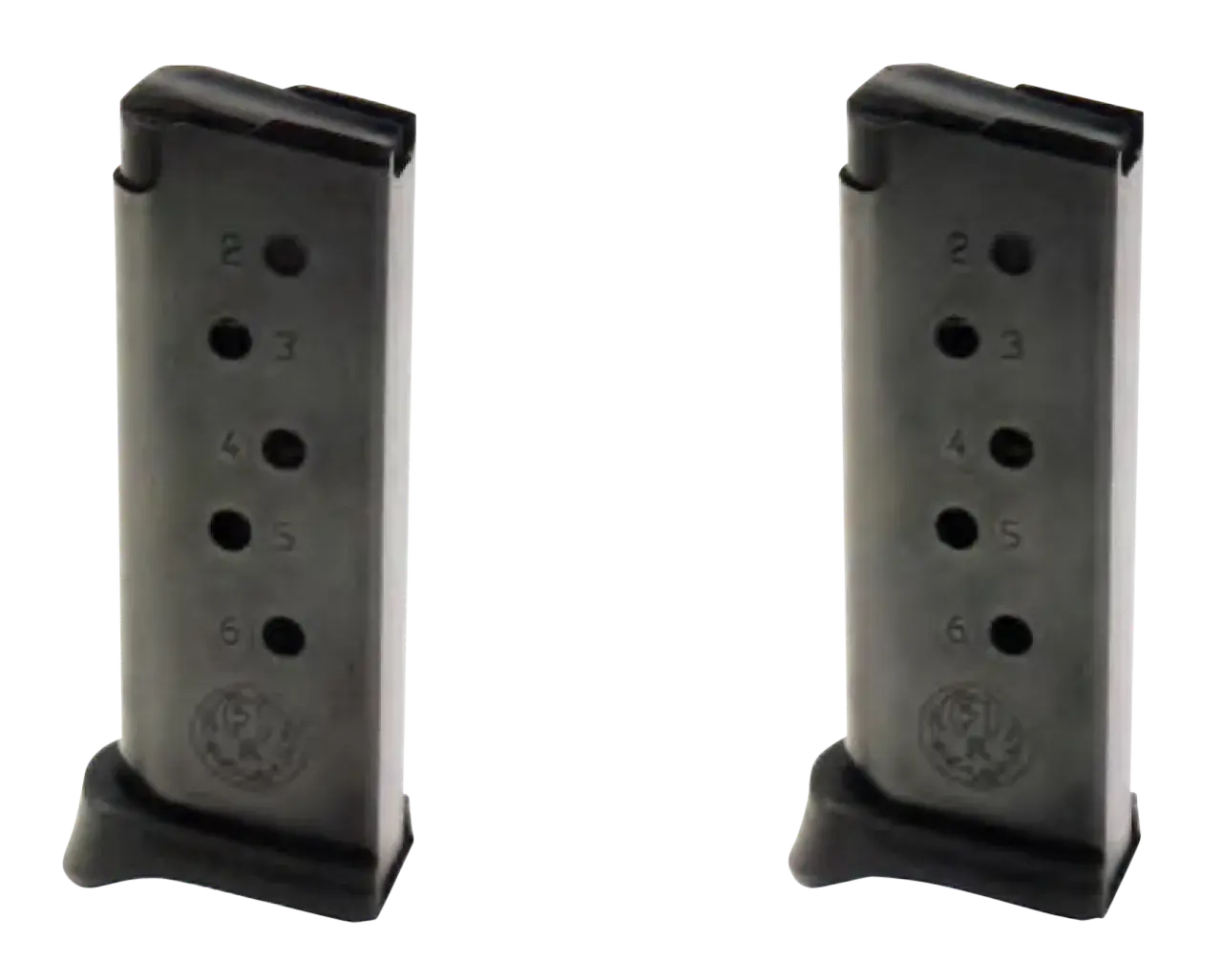 Ruger 90643 LCP Value Pack 6rd 380 ACP Blued Steel 2 Per Pack