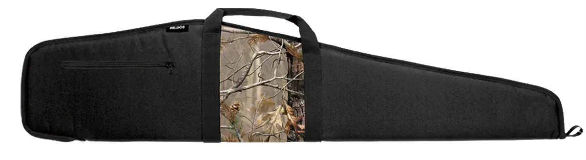 Bulldog BD210 Camo Panel 48" Scoped Rifle Black Nylon Case with Integrated Realtree AP Panel