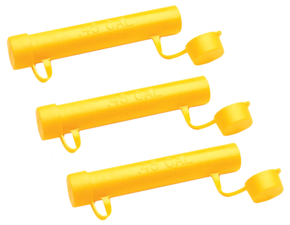 CVA AC1617 Speed Loader Magnum 45 Cal Pellets Yellow Plastic 3 Per Pack