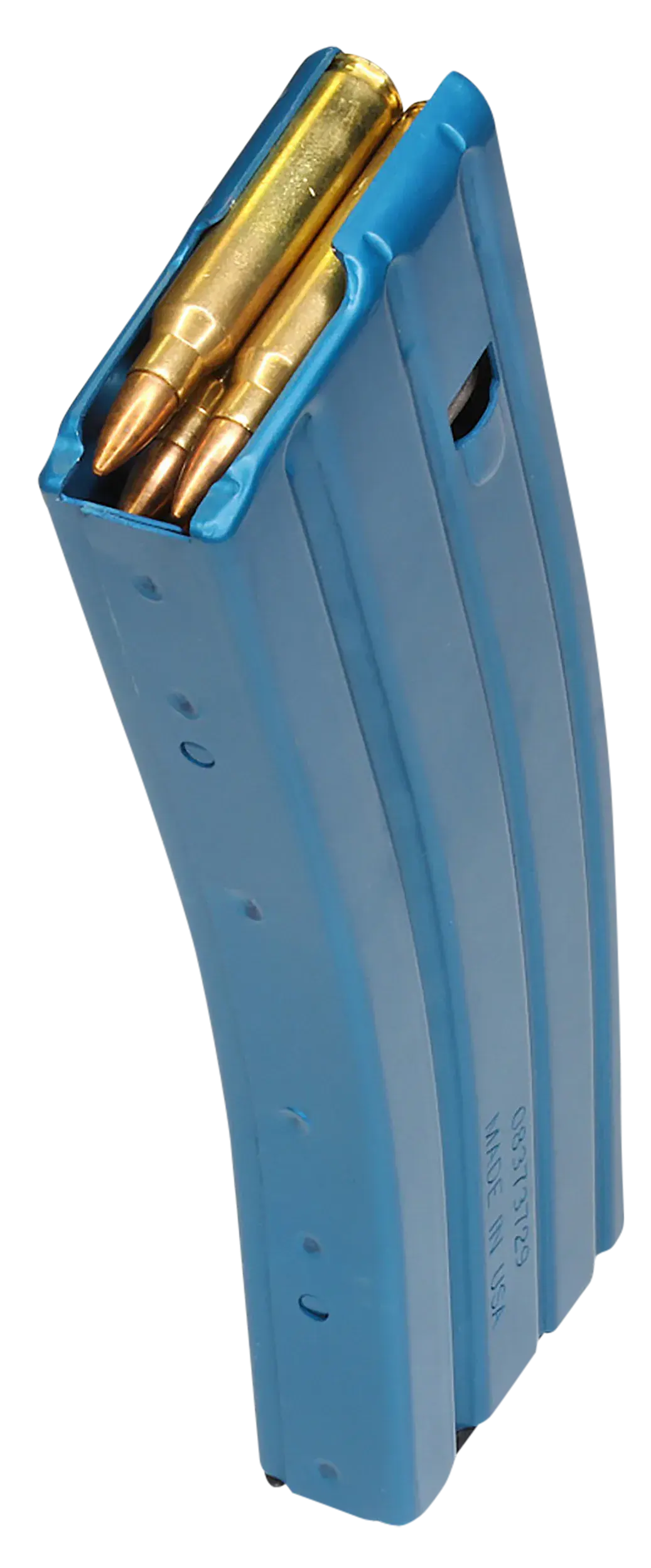 DuraMag 2023005175CPD AR-15 Duramag Speed 20rd 300 Blackout 223 Cal/5.56mm Blue Aluminum