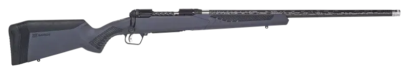 Savage Arms 57578 110 UltraLite Full Size 6.5 Creedmoor 4+1 22" Carbon Fiber Threaded Barrel, Black Melonite Drilled & Tapped Stainless Steel Receiver, Adj AccuStock Gray Synthetic Stock, Right Hand