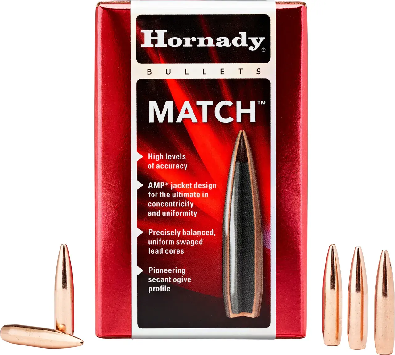 Hornady 24561 ELD Match 6mm .243 108 gr Extremely Low Drag Match 100 Per Box/ 25 Case